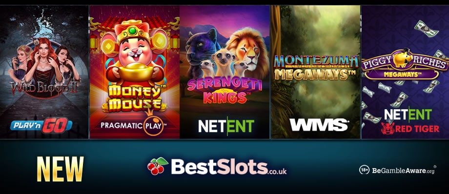 5 new slot games to play today
